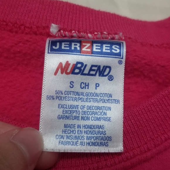 Vtg Pink Hummingbird Crewneck - Picture 8 of 9